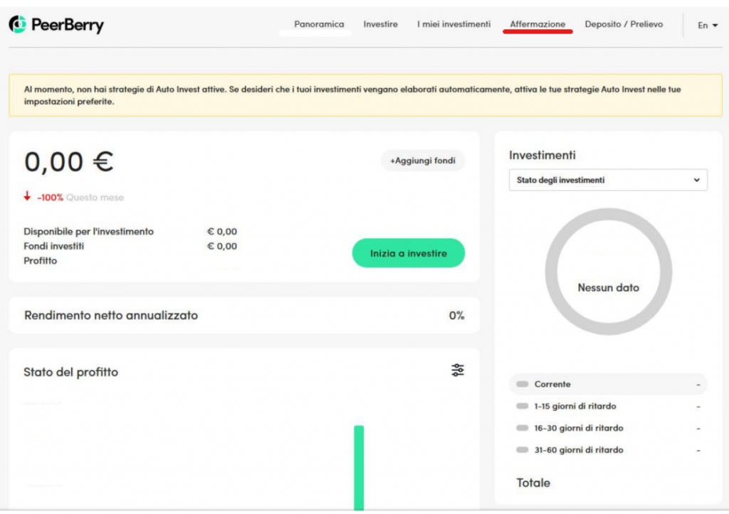 Scaricare documentazione fiscale Peer2Peer 10